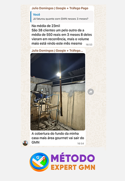Depoimento de aluno do Método Expert GMN 4